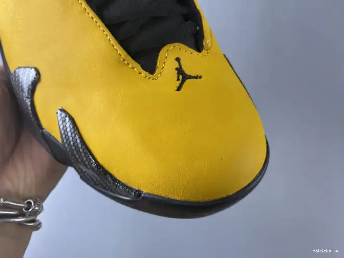 Rep TB 14 AIR GOLD UNIVERSITY BQ3685-706 RETRO JORDAN 0420